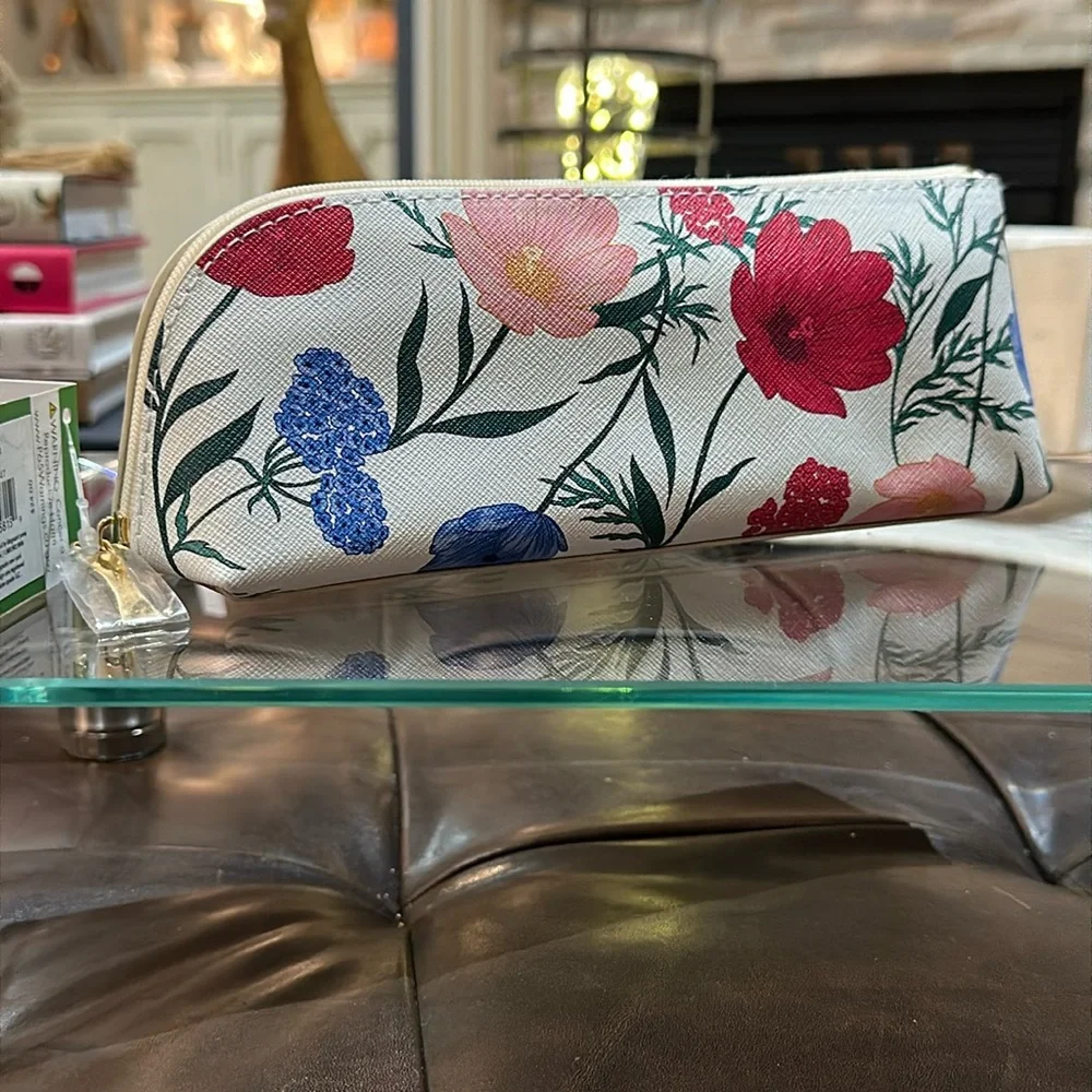 Authentic Kate Spade ♠️ New York “Blossom” Pencil Case w/Accessories, NWT